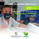 Este año celebramos los 200 años de creación de las Escuelas Normales Superiores. ¿Sabes en qué fecha se crearon estas instituciones formadoras de maestros en nuestro país?