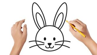 Cómo dibujar un conejo ? | Dibujos sencillos